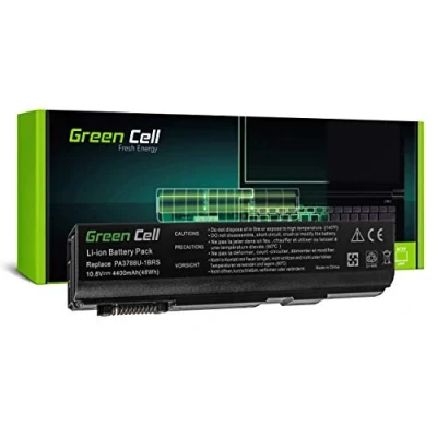 Afbeelding van Green Cell PA3788U 1BRS PA3787U PA3786U PABAS221 PABAS222 PABAS223 Laptop Batterij voor Toshiba Tecra A11 M11 S11 S500 Satellite Pro