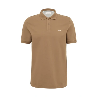 Afbeelding van s.Oliver Poloshirt, Heren, Maat: XXL, Sandstein