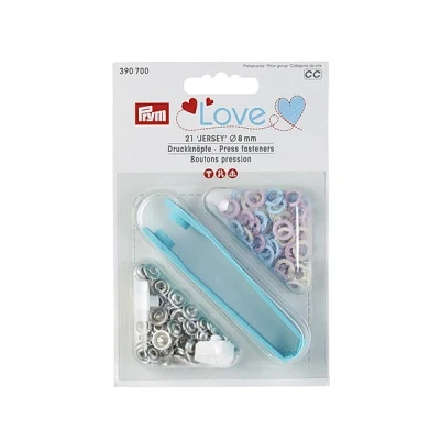Afbeelding van Prym Drukknopen Plast Jersey 8mm