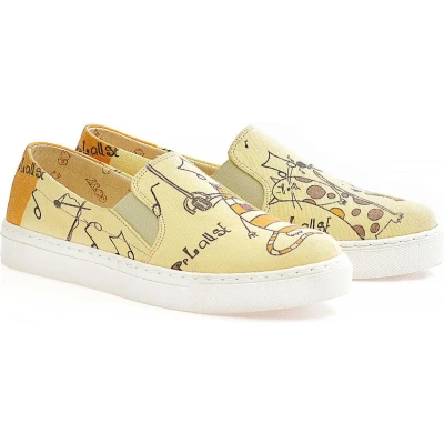 Afbeelding van GOBY Applause Schoenen Sneakers Hoge kwaliteit Handmade Meisjesprint Maat 39