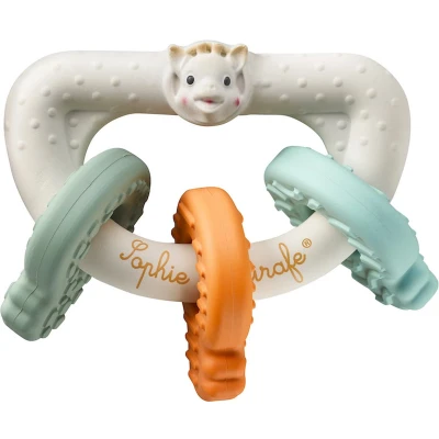 Afbeelding van Sophie de Giraf Textured Teething Keys Bijtsleutels voor Baby&#039;s In Luxe Geschenkdoosje Perfect als Kraamcadeau