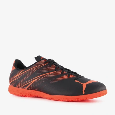 Afbeelding van Puma Heren ATTACANTO IT voetbalschoen, Zwart gloeiend rood, 6 UK, 39 EU