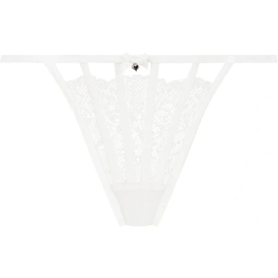 Afbeelding van Hunkemöller Dames Lingerie String Maxime Wit maat XL