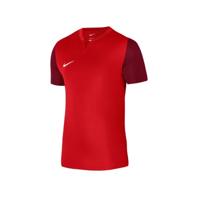 Afbeelding van Nike Performance Fussball Teamsport Trikots Trophy V T Sport Tshirt voor kinderen, Maat: 140 150, Rotrot