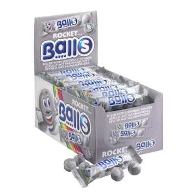 Afbeelding van Astra Sweets Rocket Balls 5 pack