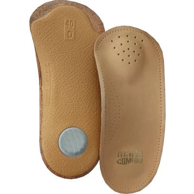 Afbeelding van Marla Exclusive Ortholux Steunzool 3/4 Inlegzool met Voetbed Ondersteunt en ontlast de voet Voorkomt vermoeide voeten Maat 40