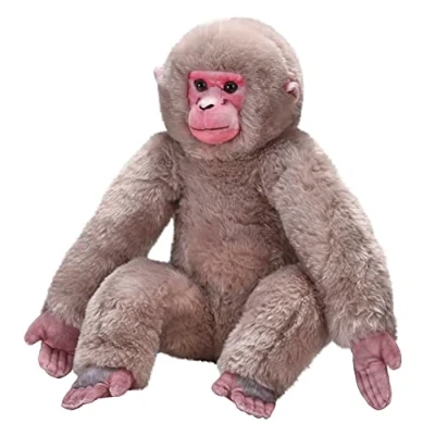 Afbeelding van Wild Republic Artist Collection Japanse Macaque, cadeau voor kinderen, 38 cm, pluche speelgoed, vulling van gerecyclede en geweven waterflessen
