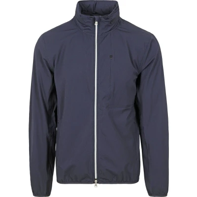 Afbeelding van Suitable Xam Jas Navy maat XL Heren Zomerjas met Regular fit Pasvorm Nylon Herenkleding