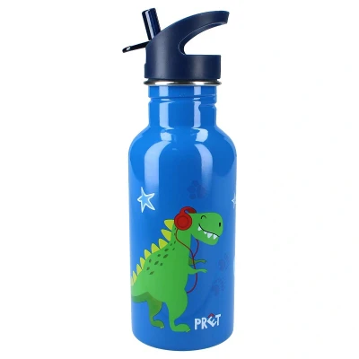 Afbeelding van Kidzroom Waterfles Dino Navy Maat OS