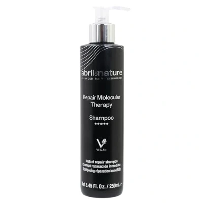 Afbeelding van abril et nature Professionele Shampoo Molecular Therapy Zeer Beschadigd, Uitgeput of Verouderd Haar Herstelt, Repareert en Vult de Haardraad Gezond Sterk 250 ml