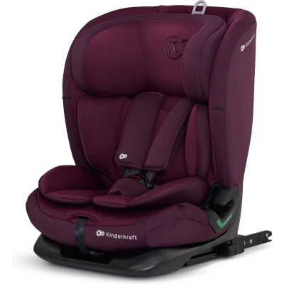 Afbeelding van Kinderkraft ONETO3 I SIZE Autostoeltje 76 150 cm met Isofix Rood