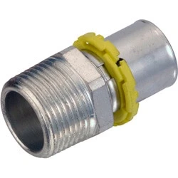 Afbeelding van SkinPress New Gas overgangskoppeling 16 mm pers x 1/2&quot; bu.dr.
