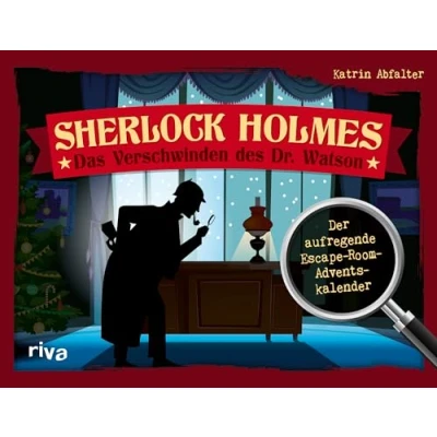 Afbeelding van Sherlock Holmes Das Verschwinden des Dr. Watson: Der aufregende Escape Room Adventskalender. perfekte Geschenk für Rätsel Fans. Mit Seiten zum Auftrennen. Ab 12 Jahren