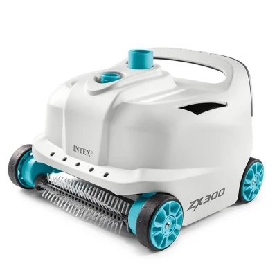 Afbeelding van Intex ZX300 Deluxe Automatische Zwembadstofzuiger Wit Zwembad Schoonmaak