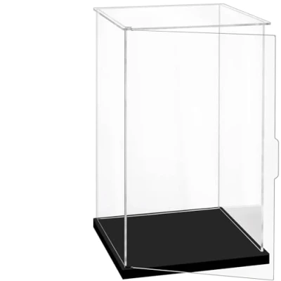 Afbeelding van Acryl vitrine / showcase display case box voor modelauto&#039;s, figuren, verzamelstukken (20x15x30 cm, met zijden band)