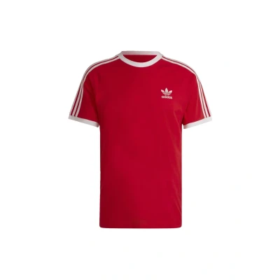 Afbeelding van adidas Originals Adicolor Classics 3STRIPES Tshirt print, Heren, Maat: XS, Better scarlet
