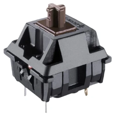 Afbeelding van Pack Cherry MX Key Switches voor Mechanische Gaming toetsenborden Plaat Gemonteerd MX1AG1NN (Cherry Brown, 65 Stuks)