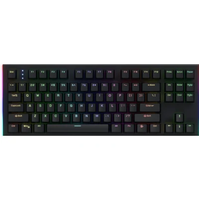 Afbeelding van HATOR Gravity X TKL toetsenbord Gamen USB QWERTY Amerikaans Engels Zwart