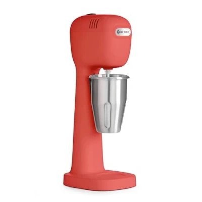 Afbeelding van Milkshakemixer BPA Vrij Design By Bronwasser HENDI Rood 230V/400W 170x196x(H)490mm 221389