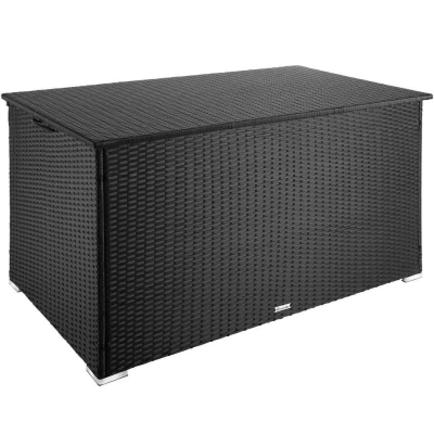 Afbeelding van tectake Kussenbox Oslo zwart 145x82,5x79,5cm
