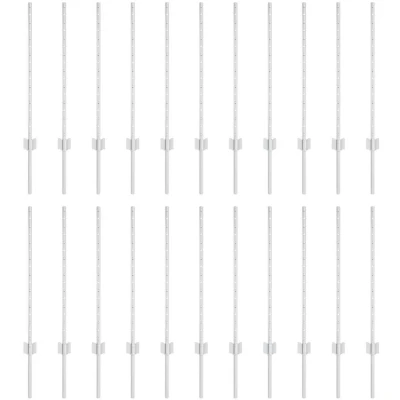 Afbeelding van vidaXL Hekposten 22 stuks U profiel Zilver 120 cm Staal