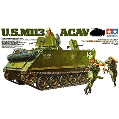 Afbeelding van TAMIYA 300035135 1:35 US M113 ACAV stormaanval (3), groen