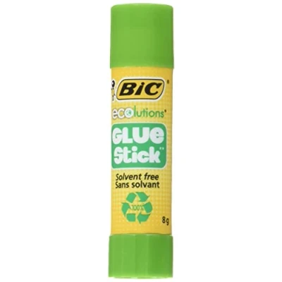 Afbeelding van Bic Ecolutions lijmstift, 8 g, gesorteerde kleuren, 5 stuks