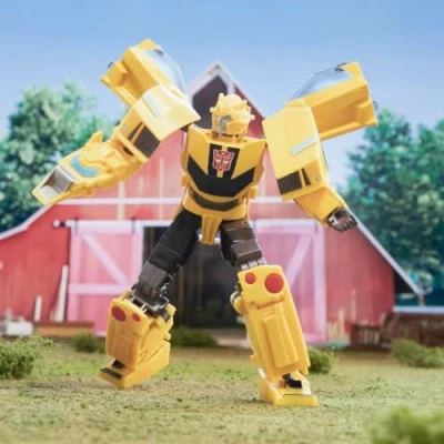 Afbeelding van Transformers speelgoed, EarthSpark Deluxe Class Bumblebee actiefiguur,12,5 cm, robotspeelgoed voor kinderen vanaf 6 jaar
