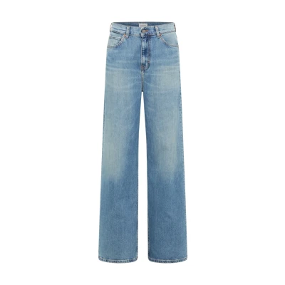 Afbeelding van MUSTANG Dames Style Luise Wide Jeans, middenblauw 542, 30W / 30L
