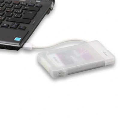 Afbeelding van I tec MYSAFEU314 HDD /SSD behuizing 2.5 Wit storage drive enclosure