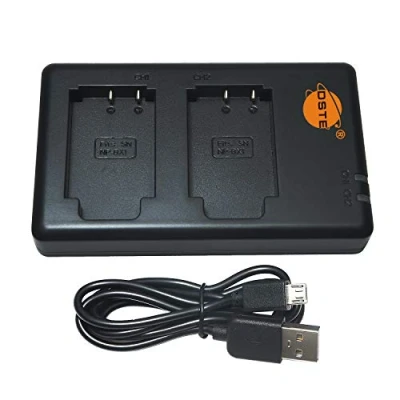 Afbeelding van DSTE BC TRX Batterij USB Dual Quick Charger Compatibel voor NP BX1, Sony ZV1, ZV 1, Cyber shot DSC RX100, HDR CX405, GWP88VB, GWP88VE Camera