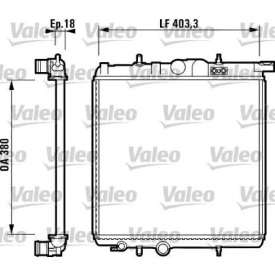 Afbeelding van Valeo Radiateur 732885