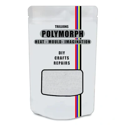 Afbeelding van Hand Mouldable Thermoplastic 100g Polymorf Onbeperkt gebruik Ambachten, DIY Reparaties, Modelleren, Prototypes