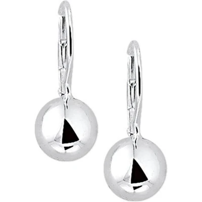 Afbeelding van Trendjuwelier huiscollectie Oorhangers Franse Haak Bol Zilver
