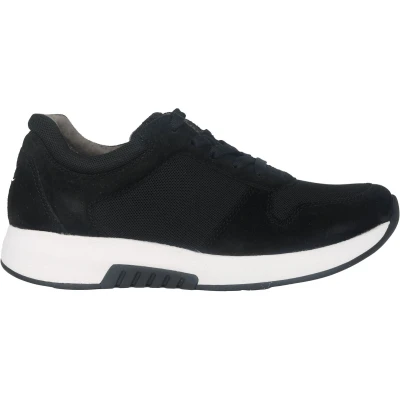 Afbeelding van Gabor rollingsoft sensitive 76.946.47 dames rollende wandelsneaker zwart maat 37 (EU) 4 (UK)