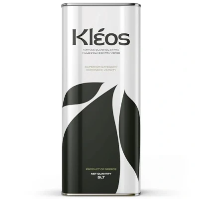 Afbeelding van Kleos Extra Vierge Olijfolie 5L Nieuwe Oogst 2024/25 Koudgeperste Griekse van Koroneiki Olijven