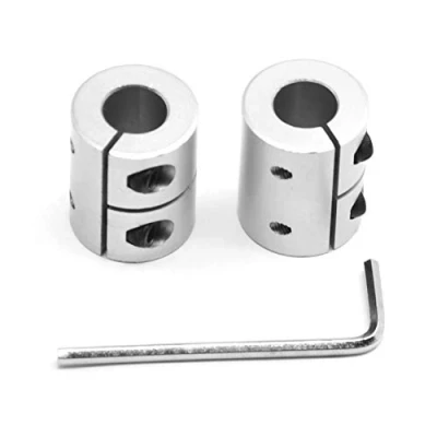 Afbeelding van Befenybay 2 stuks 10 mm op askoppeling, 25 lengte, 20 diameter, koppeling, aluminiumlegering, voor 3D printer, CNC machine (10 x mm)