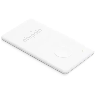 Afbeelding van Chipolo Card Bluetooth Tracker Wallet Finder Portemonnee Vinder 1 Pack Wit