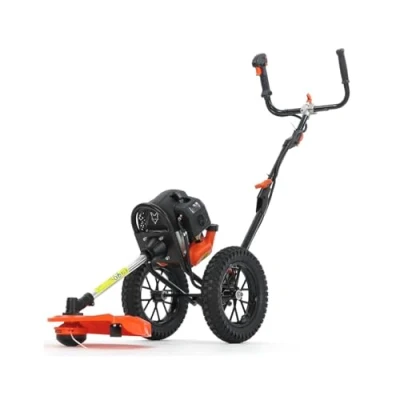 Afbeelding van FUXTEC Bosmaaier Benzine Grastrimmer op wielen 52cc 2 takt FX FSR152