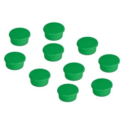 Afbeelding van FRANKEN magnetische klem, kleefkracht: 100 g, diam. 13 mm, groen
