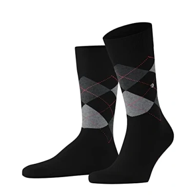 Afbeelding van Burlington KING Onesize Sokken, Heren, Maat: 41 46, Schwarz grau