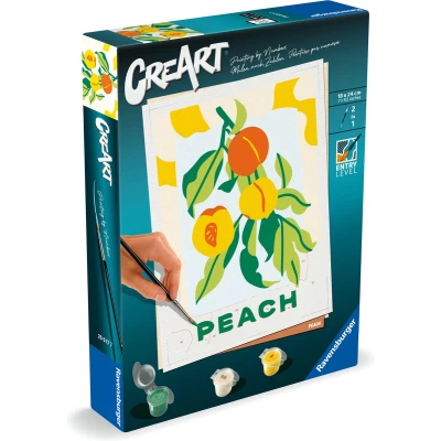 Afbeelding van Ravensburger CreArt Peach Schilderen op Nummer