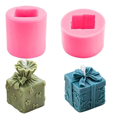 Afbeelding van Kaars Mallen Silicone Candle Moulds DIY Siliconen Mal voor Chocolade Zeep Hars