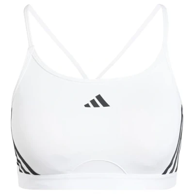 Afbeelding van adidas Dames Aeroreact Training Light Support Sportbeha, XSAB Wit/Zwart