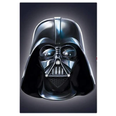 Afbeelding van Komar Wandfolie Star Wars Darth Vader 50x70 cm (breedte x hoogte), zelfklevende wandtattoo (1 stuk)