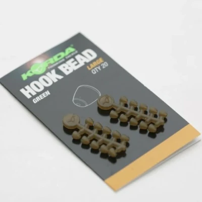 Afbeelding van Korda Hook Beads Green (20 pcs) Maat : Large