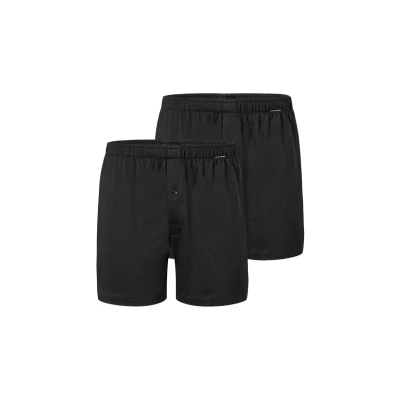Afbeelding van Schiesser 2PACK Basic Boxershorts, Heren, Maat: Small, Schwarz
