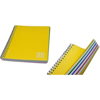 Afbeelding van Blasetti One Color schrijfblok &amp; schrift A4+ 124 vel Meerkleurig
