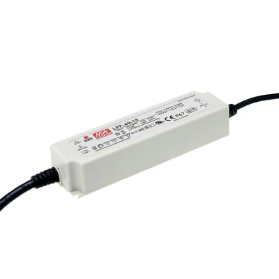 Afbeelding van Mean Well LPF 40 24 LED driver, transformator Constante spanning, stroomsterkte W 1.67 A 14.4 V/DC Niet dimbaar, PFC schakeling,