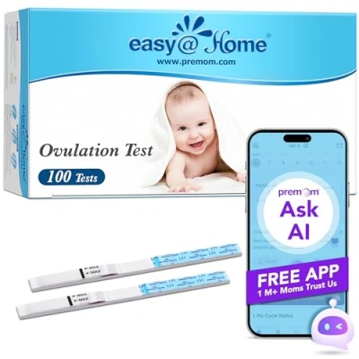 Afbeelding van Easy@Home 100 x Ovulatietesten, Met Premom Ovulatie Predictor iOS